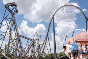 Don’t look down: Six Flags adds world’s tallest dive coaster Don’t look down: Six Flags adds world’s tallest dive coaster