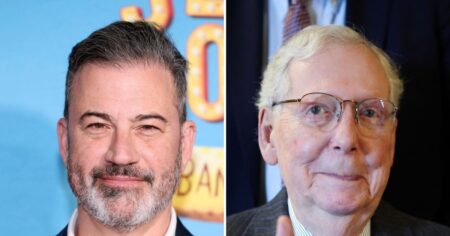 Jimmy Kimmel Pokes Fun at Mitch McConnell’s New Hospital Photo Amid Concerns Over Senator’s Health