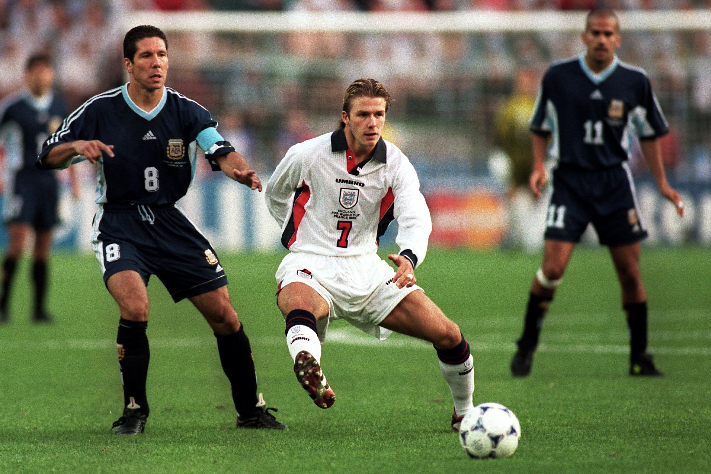 David Beckham has played a part in the Argentina-England rivalry. (Photo by Tony Marshall/EMPICS via Getty Images)