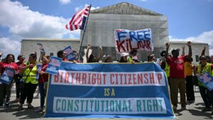 Trump birthright citizenship fight comes roaring back with page from Kavanaugh playbook Trump birthright citizenship fight comes roaring back with page from Kavanaugh playbook