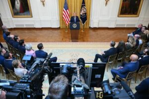 CBS cuts away from Trump’s election fraud speech — as ABC and NBC refused to air it on TV CBS cuts away from Trump’s election fraud speech — as ABC and NBC refused to air it on TV