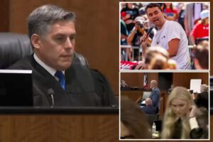 Shocking moment judge winces as disturbing evidence shown in Charlie Kirk hearing