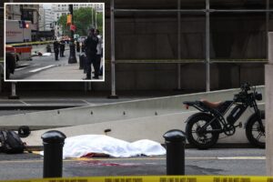 NYC teen killed in e-bike crash after ramming into SUV near City Hall
