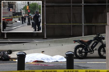 NYC teen killed in e-bike crash after ramming into SUV near City Hall