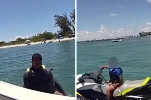 8-year-old boy caught by cops jet skiing solo in Florida: ‘Where’s your parents?’