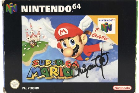 Empty Super Mario 64 video game box sells for over K at auction