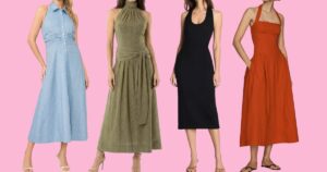 These 17 Halter Neck Dresses Are Beyond Flattering and Perfect for Late Summer Weddings These 17 Halter Neck Dresses Are Beyond Flattering and Perfect for Late Summer Weddings