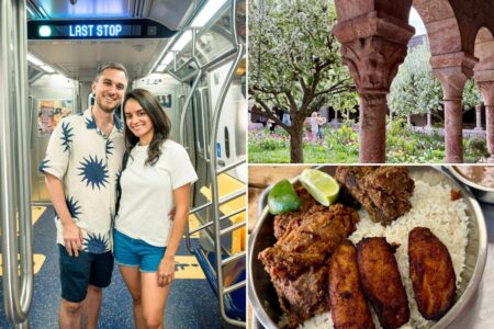 Exclusive | Couple uncovers hidden gems as they explore NYC neighborhoods — one subway stop at a time