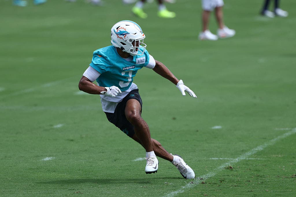 The Dolphins are counting on Chris Johnson to step in and be their best corner immediately. (Photo by Peter Joneleit/Icon Sportswire via Getty Images)