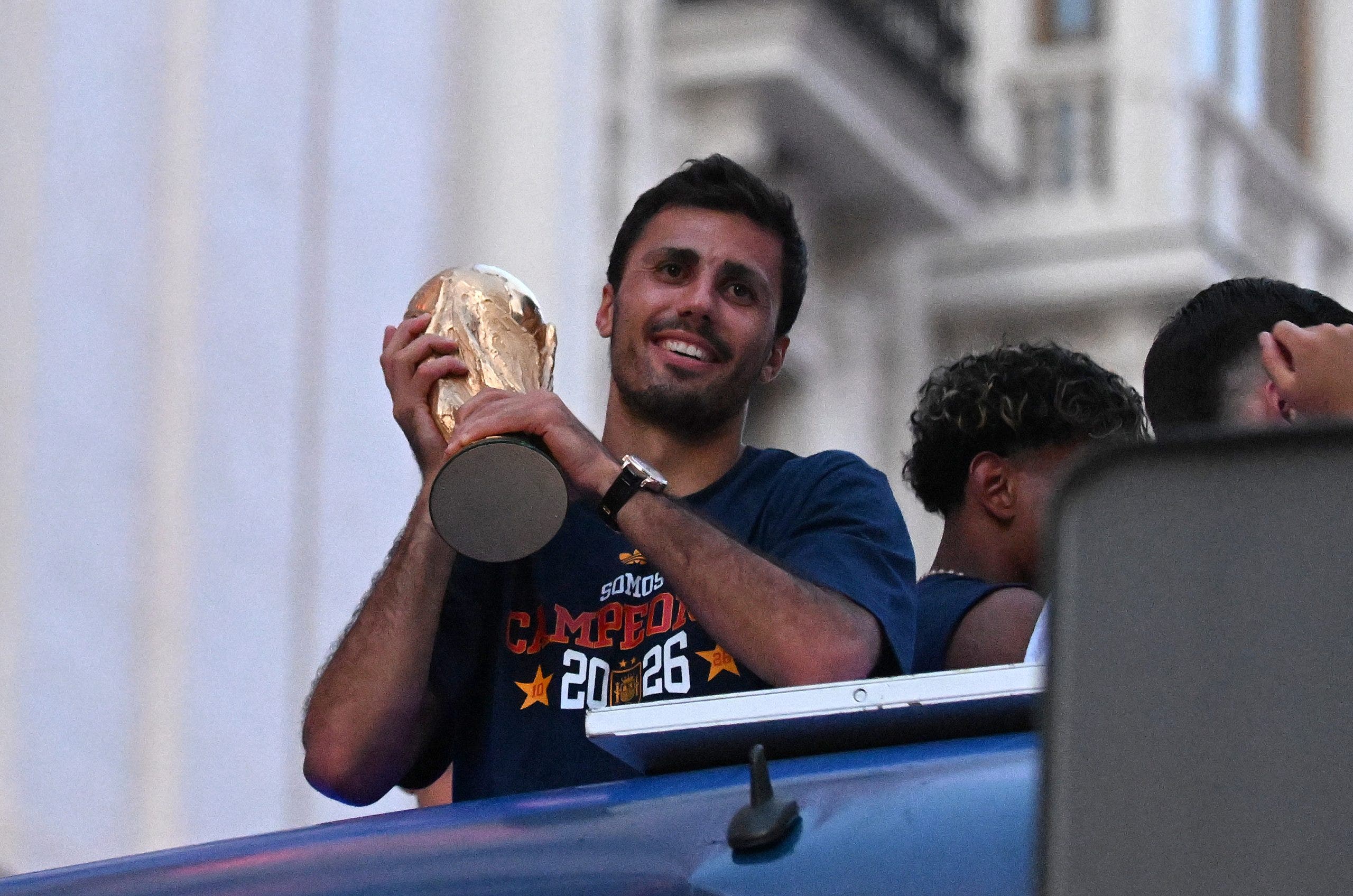  Spain's captain, Rodri, recovered from a devastating knee injury in 2024 to lift the World Cup trophy and earn the Golden Ball two years later. (Photo By Jose Oliva/Europa Press via Getty Images)