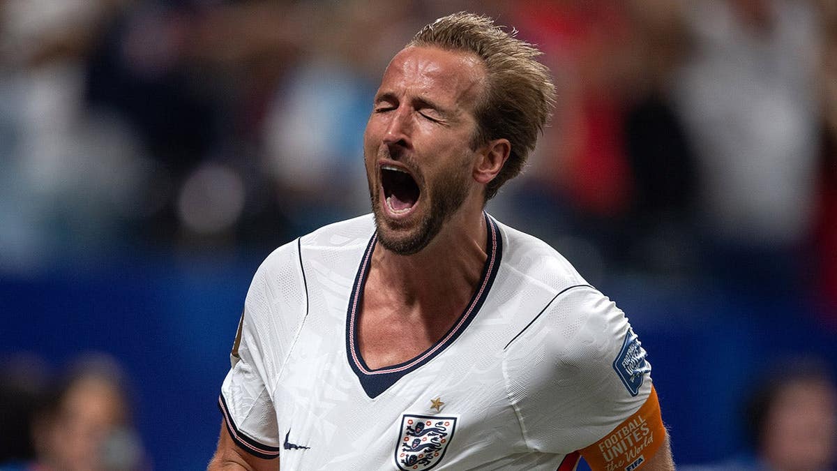Harry Kane celebrating