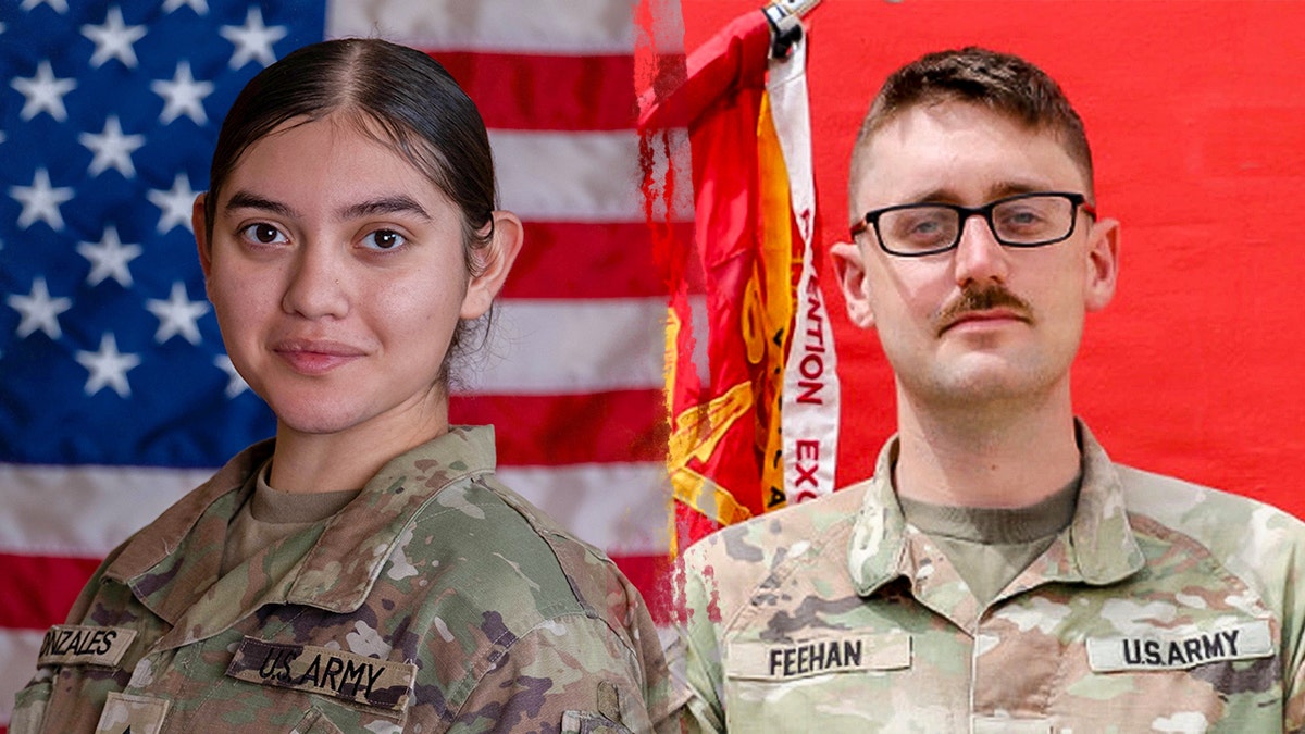Lt. Tyler James Feehan, 25, of Ewa Beach, Hawaii, and Pvt. Isabella Gonzales, 19, of Carrollton, Texas