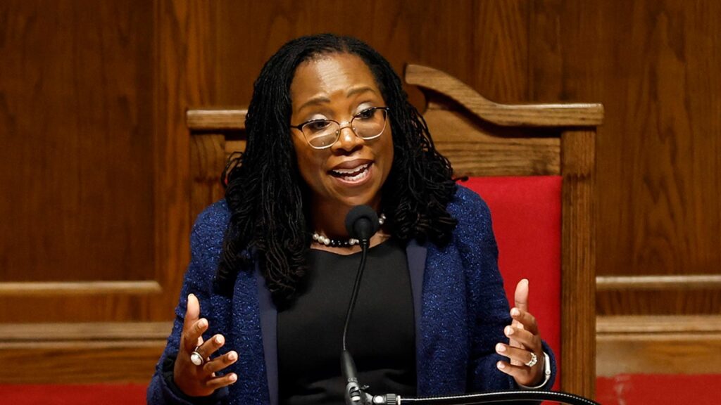 Brown Jackson’s latest spotlight moment fuels accusations she’s forgetting her day job: ‘Not celebrities’