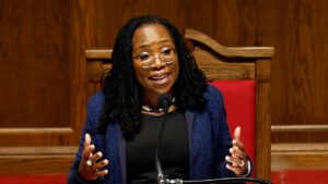Brown Jackson’s latest spotlight moment fuels accusations she’s forgetting her day job: ‘Not celebrities’