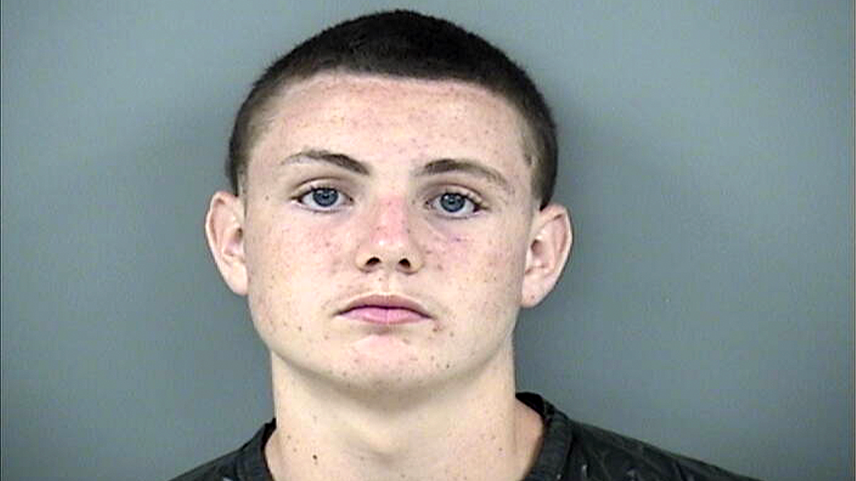 Booking photo of Landen Austin Moore, the South Carolina teen charged with murder in the death of 13-year-old Daryl Martinez Lowry