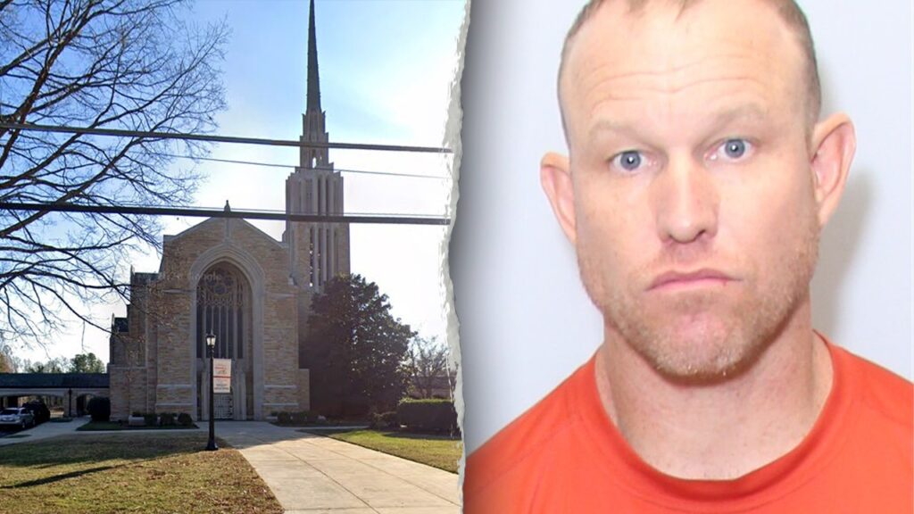 North Carolina man armed with flamethrowers, crossbows, 500 rounds arrested outside church: police North Carolina man armed with flamethrowers, crossbows, 500 rounds arrested outside church: police
