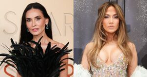 Demi Moore, Jennifer Lopez and More Celebs Are All Wearing Lace-Trimmed Clothing — We Are, Too