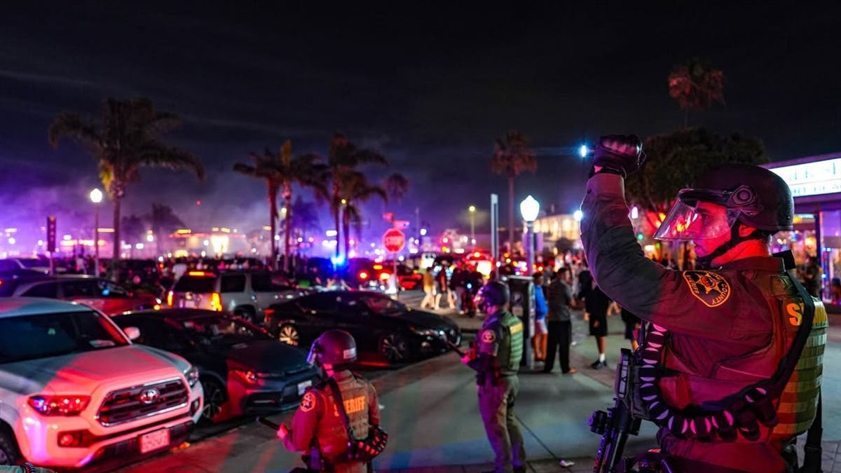 Newport Beach Police Department activity during July Fourth holiday.