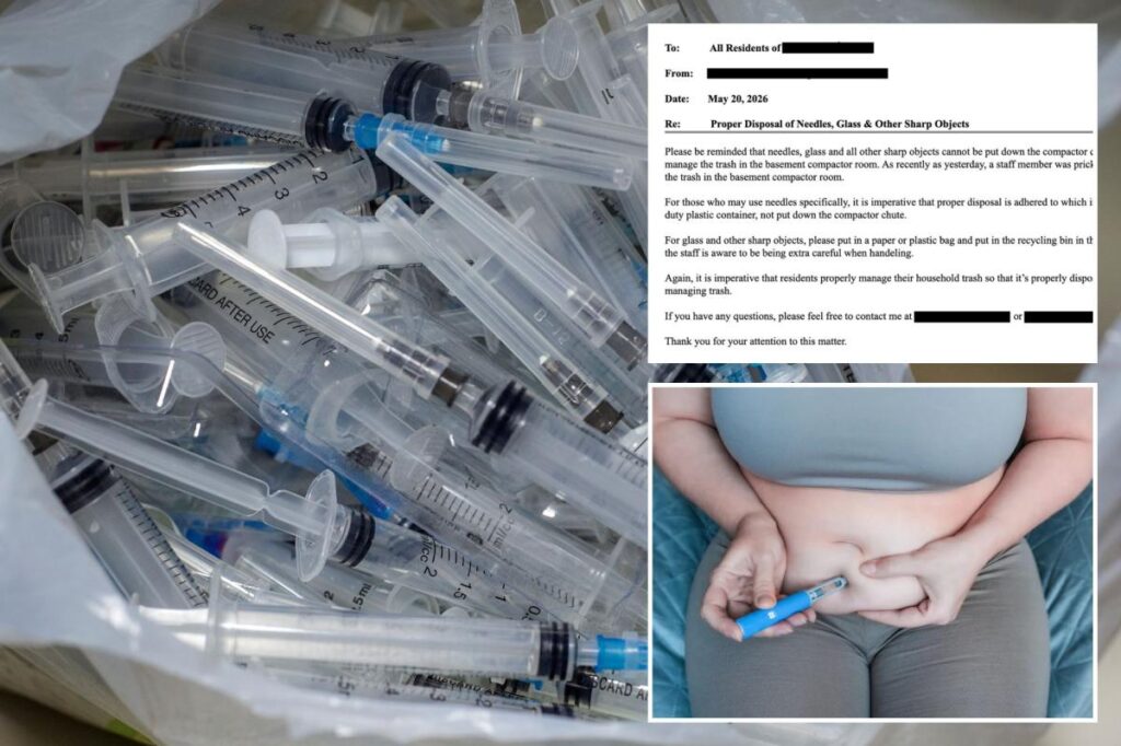 Exclusive | Building staff in NYC’s richest zipcodes on guard after sharp rise in used needle stabbings — as GLP-1 craze rages on