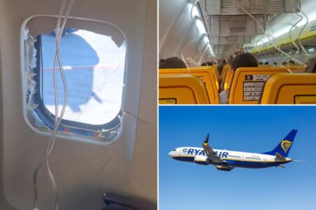 Can you get sucked out of an airplane window? Aviation expert reveals who could be at fault in shocking Ryanair incident Can you get sucked out of an airplane window? Aviation expert reveals who could be at fault in shocking Ryanair incident