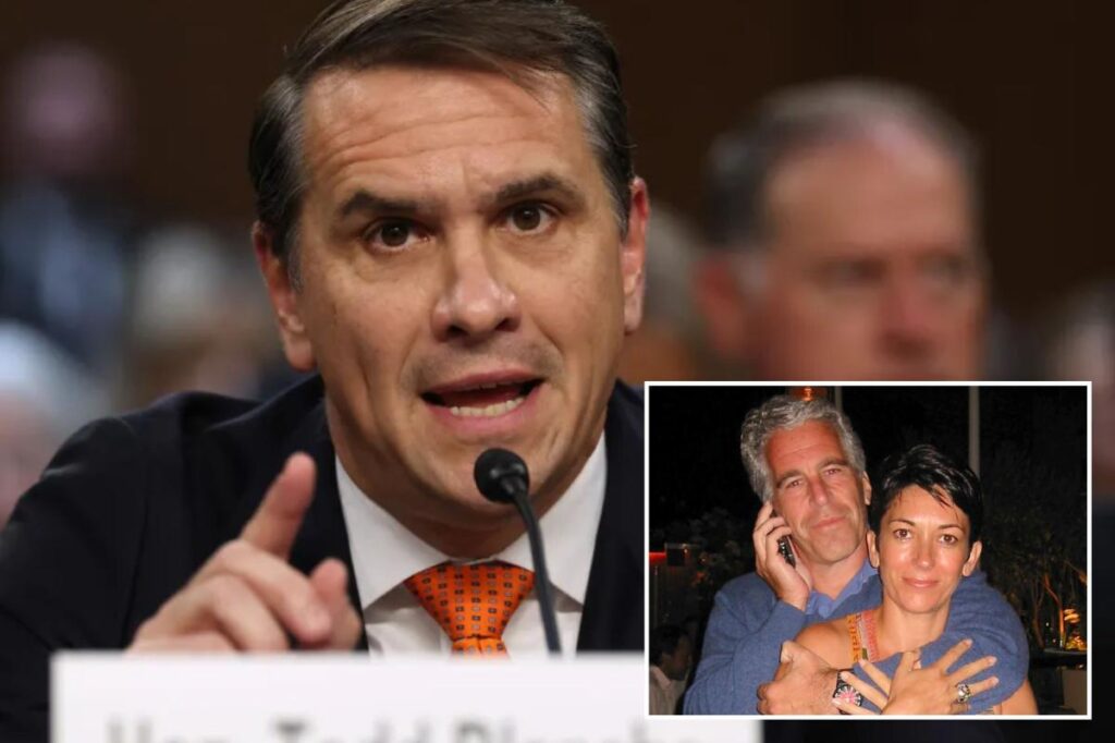 DOJ has no evidence that Epstein trafficked victims to other men,  acting AG Todd Blanche says