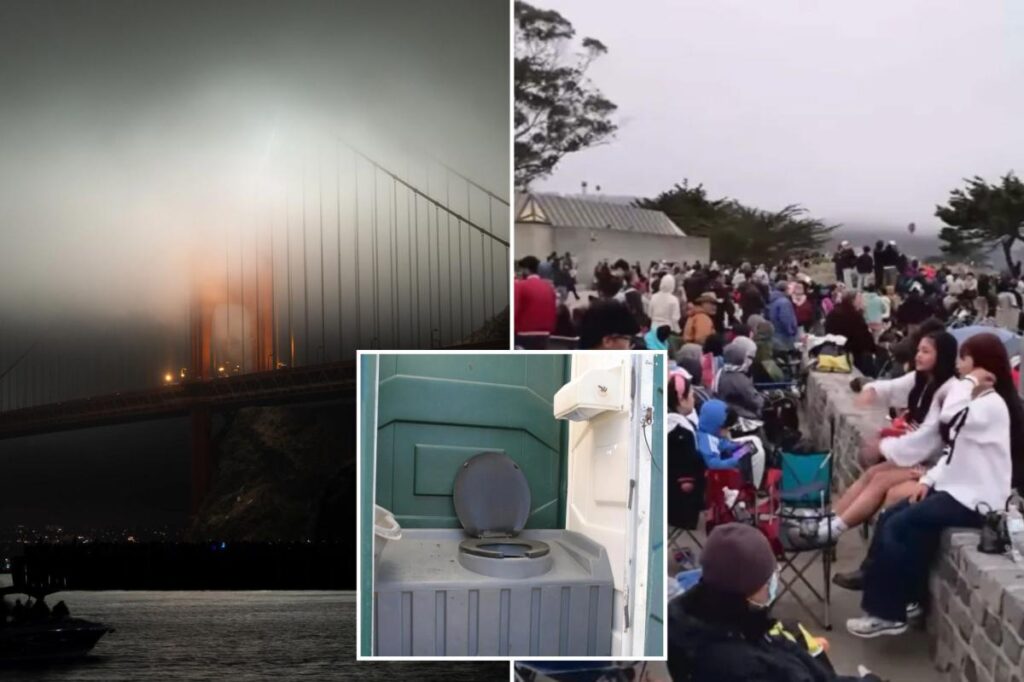 Toilet shortage and thick fog make for miserable Bay Area fireworks show as city leaders promise change