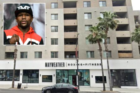 Manny Pacquiao takes over Floyd Mayweather’s former Hollywood gym in brutal troll