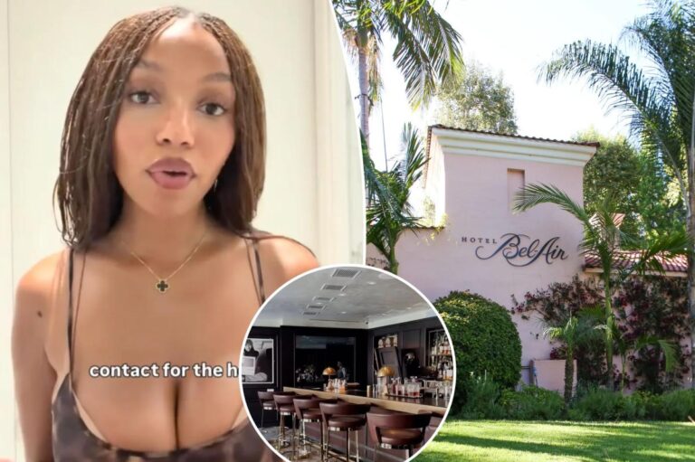 Daphne Blunt blasts iconic Hotel Bel-Air after bar incident, sparking major firestorm