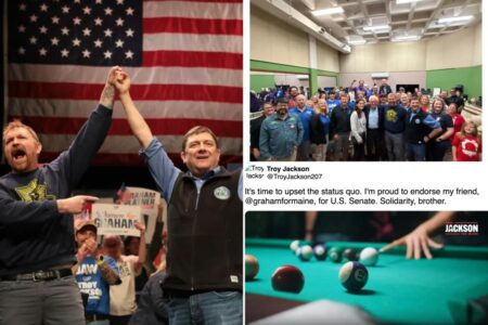 Maine Democratic Senate nominee Troy Jackson scrubs social media posts praising Graham Platner