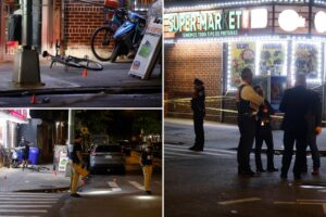 12-year-old son of cop gunned down outside NYC bodega, 2 men wounded in shooting