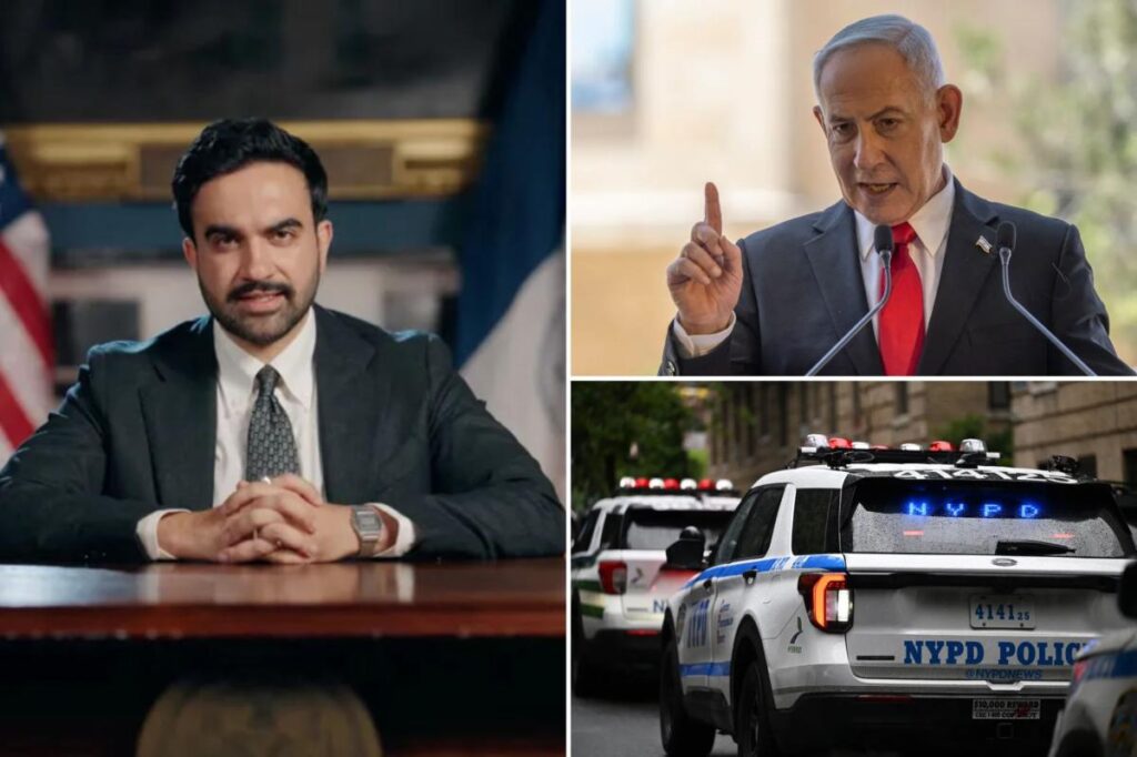 Cops fume as Mamdani urges New Yorkers to take to streets to protest Netanyahu after arrest fail: ‘Edge of chaos’ Cops fume as Mamdani urges New Yorkers to take to streets to protest Netanyahu after arrest fail: ‘Edge of chaos’