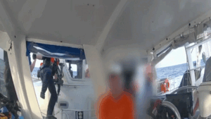 WATCH: Coast Guard video reveals seizure of Brian Hooker’s sailboat after wife’s Bahamas disappearance