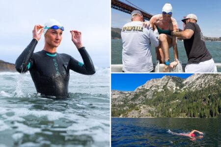 Meet the California woman swimming from Oregon to Mexico in astonishing feat