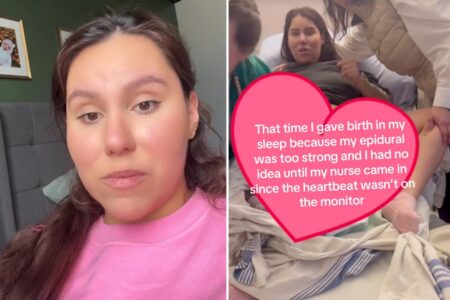 Exhausted mother gives birth in her sleep, wakes up to newborn son in wild hospital scene Exhausted mother gives birth in her sleep, wakes up to newborn son in wild hospital scene