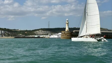 How to book your spot on a cross-Channel sailboat this September
