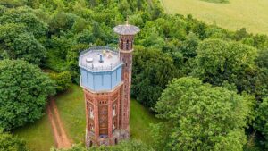 Victorian water tower at Sandringham just opened as a couple’s escape