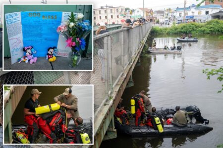 Body of girl, 10, who drowned in NJ’s Passaic River found 2 days later