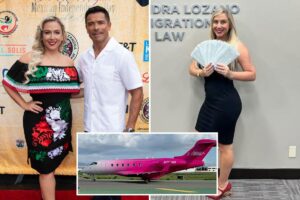 Walls close in on ‘miracle lawyer’ Alexandra Lozano who flew around the West Coast in pink private jet