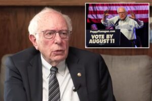 Bernie Sanders blasts Dem establishment as ‘way, way out of touch’ with American voters as he defends fellow socialists