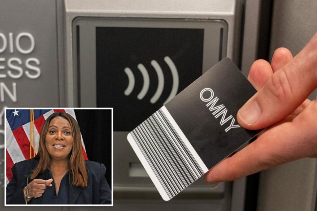 Exclusive | NYC subway riders push AG Letitia James to probe OMNY cards after claims of extra charges, phantom fines