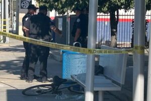 Rush hour horror as hatchet-wielding maniac hacks bicyclist in California Rush hour horror as hatchet-wielding maniac hacks bicyclist in California