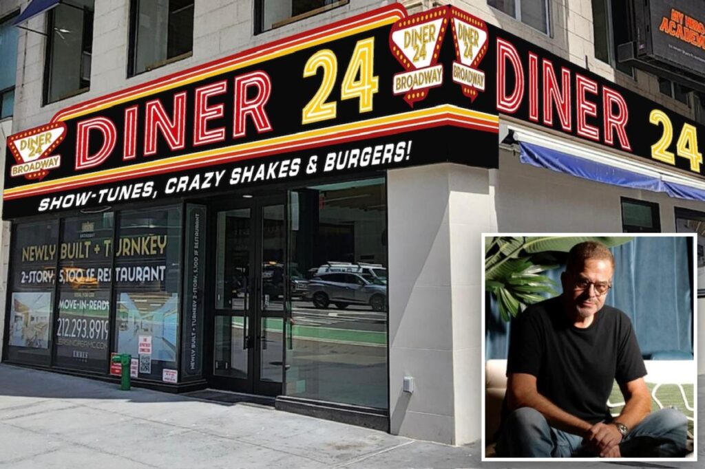 NYC’s Theater District provides ideal home for new Diner 24 featuring singing waitstaff