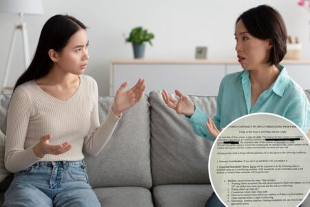 Fed-up parent issues Gen Z daughter contract to live at home with 8 rules