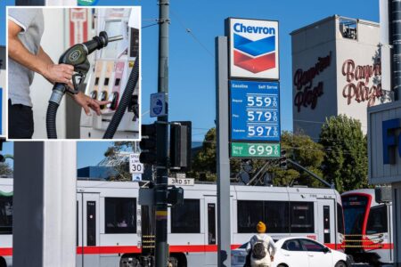 Map shows startling swing in gas prices by county across California — and where cheapest stations are