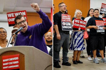 Hundreds of thousands of Uber and Lyft drivers set to unionize across California after subtle law change
