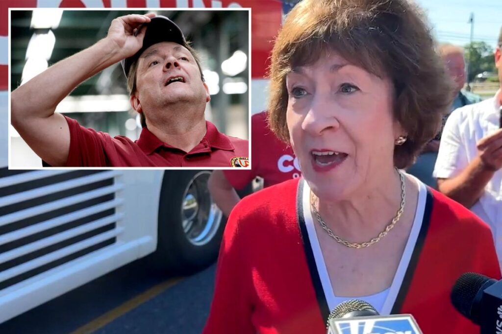 Susan Collins drops brutal reminder of Maine Dem rival rocked by assault accusations Susan Collins drops brutal reminder of Maine Dem rival rocked by assault accusations
