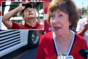 Susan Collins drops brutal reminder of Maine Dem rival rocked by assault accusations Susan Collins drops brutal reminder of Maine Dem rival rocked by assault accusations