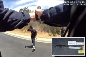 Disturbing bodycam footage shows final moments of knife-wielding autistic man killed by SoCal cops