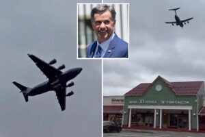 Multiple ‘doomsday planes’ spotted circling West Coast as America’s top spy takes secret trip to Russia