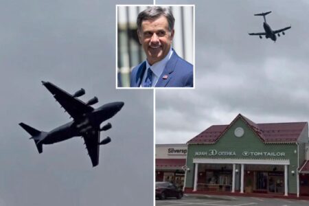 Multiple ‘doomsday planes’ spotted circling West Coast as America’s top spy takes secret trip to Russia